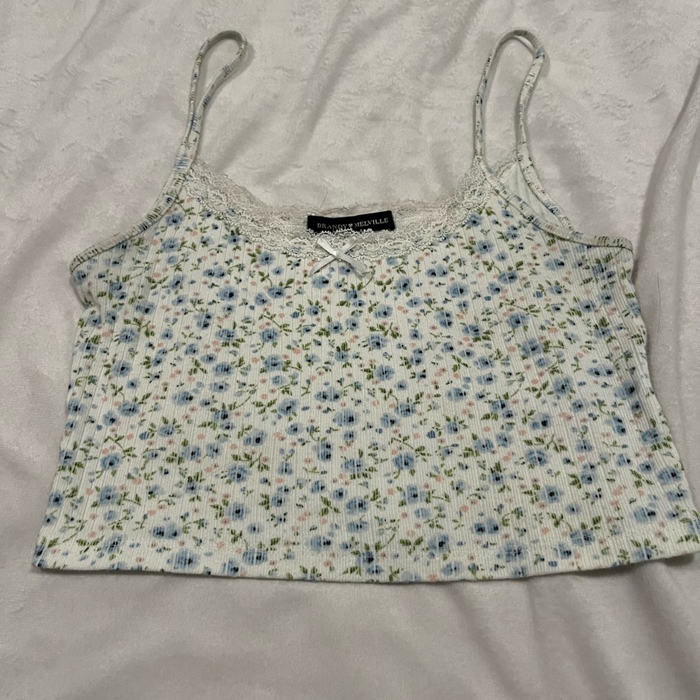 Brandy Melville floral tank